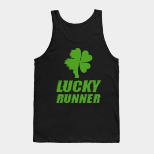 Lucky Runner St. Patricks Day Tank Top